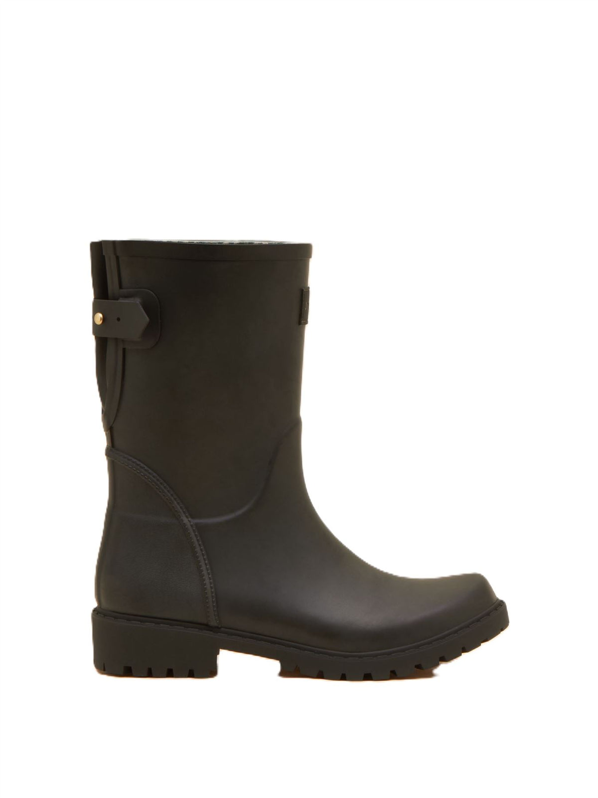 Joules Wistow Rubber Women's Black Mid Wellington Boots