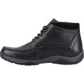 Hush Puppies Daryl Leather Men's Black Ankle Boots