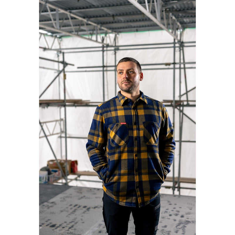 Hard Yakka Sherpa Men's Brown Fleece Jacket