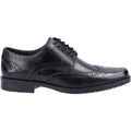 Hush Puppies Brace Brogue Leather Men's Black Brogues Shoes
