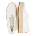 TOMS Valencia Canvas Women's White Espadrilles