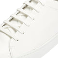 JAK Royal Leather Men's White Trainers