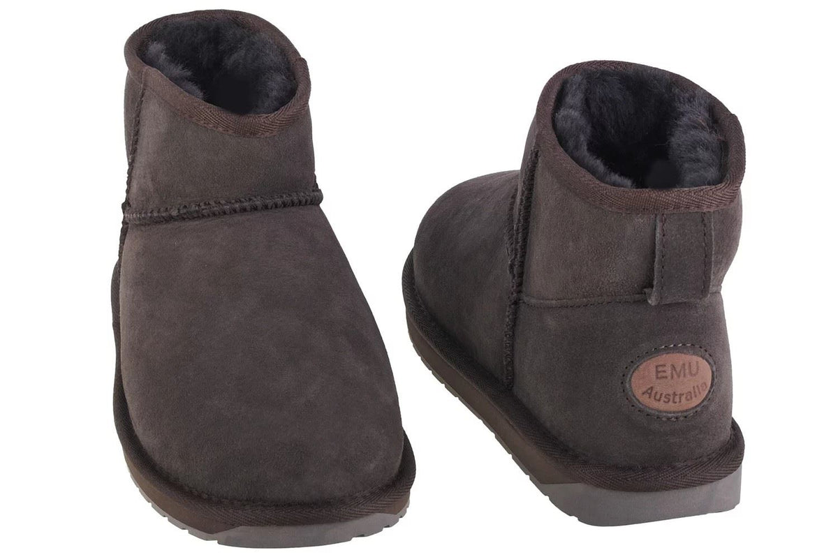 Emu Australia Stinger Micro Sheepskin Women's Chocolate Boots