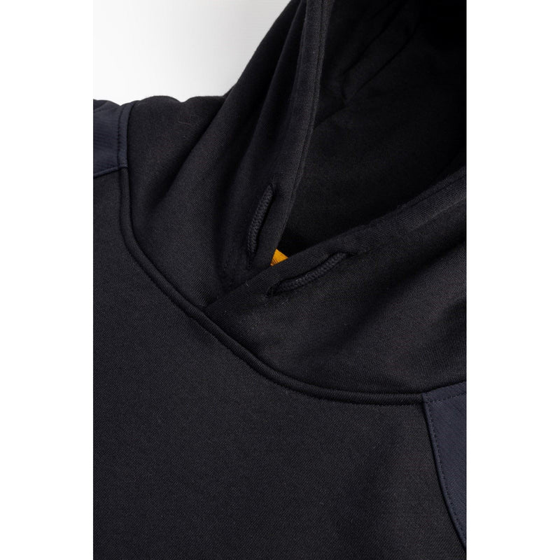 Caterpillar Essentials Synthetic Men's Black Hooded Sweatshirt