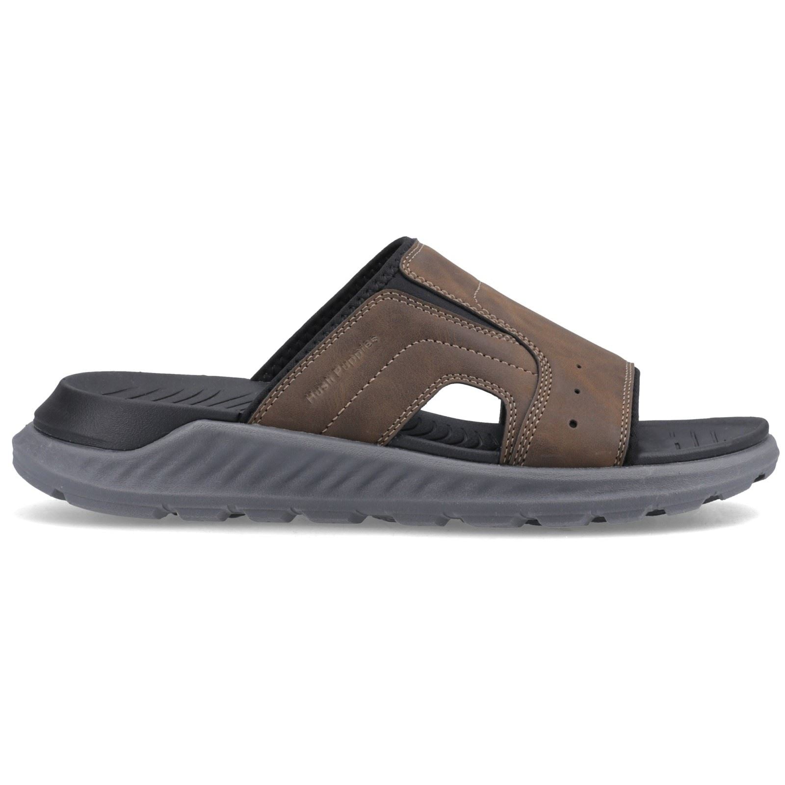 Hush Puppies Lewis Polyurethane Men's Brown Sandals