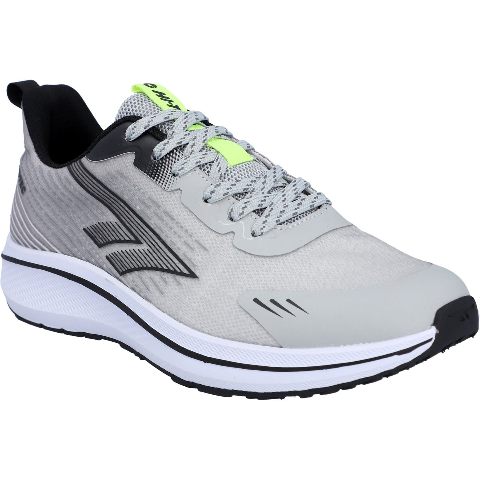 Hi-Tec Santorini Synthetic Men's Cool Grey/Black/Acid Lime Trainers