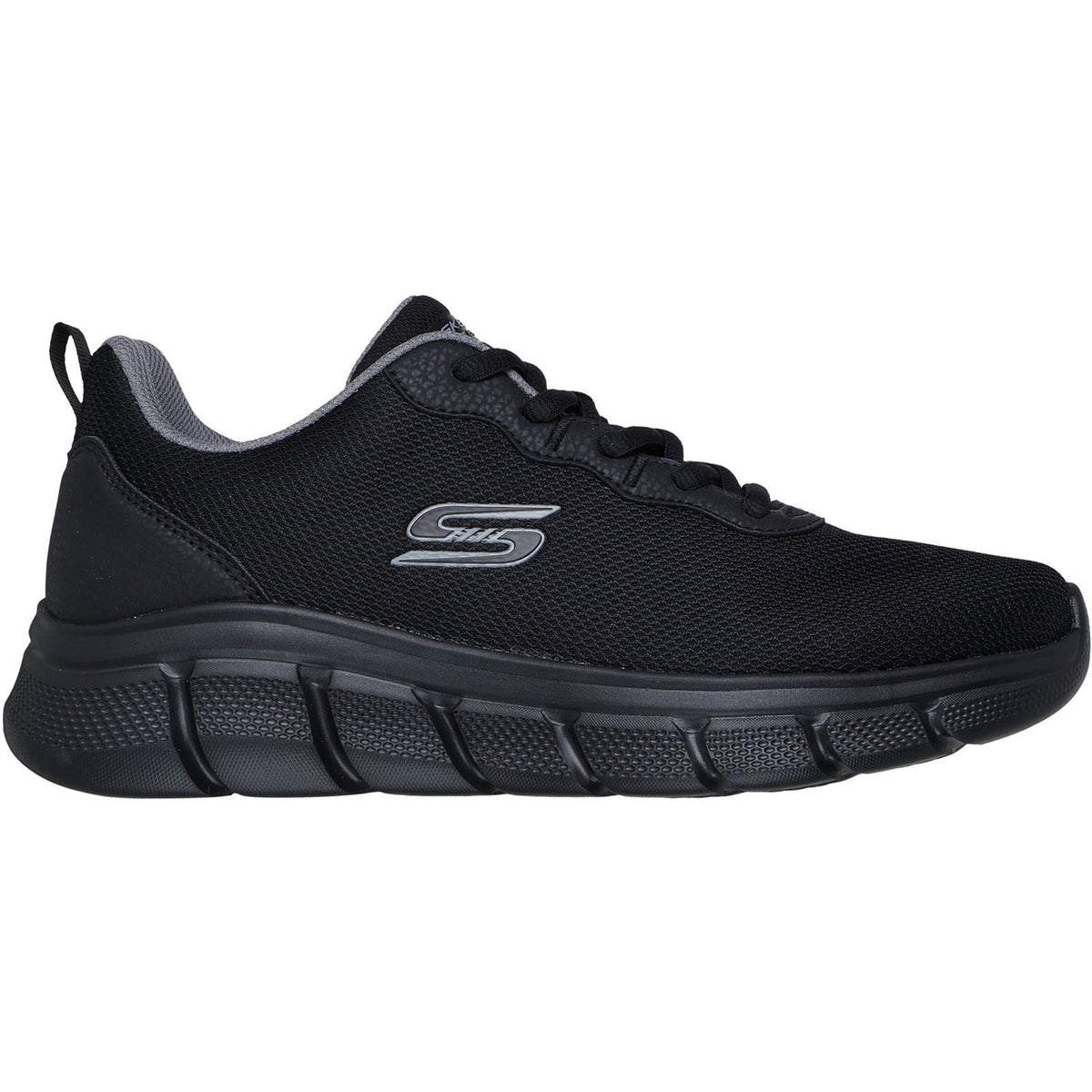 Skechers BOBS B Flex Icy Edge Textile Men's Black Trainers