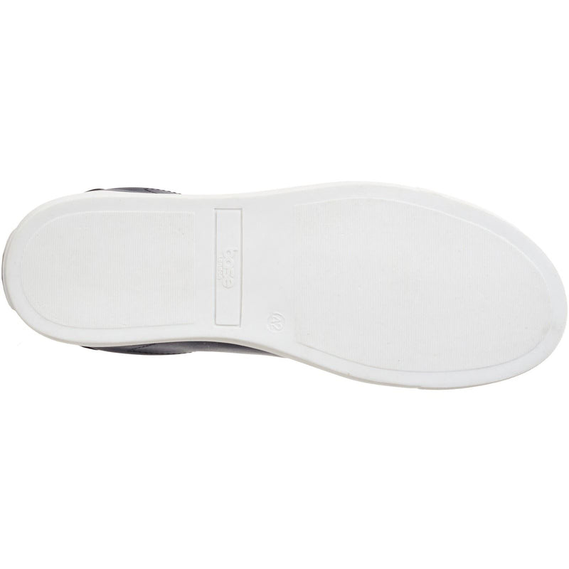 Base London Tucker Leather Men's Navy Trainers