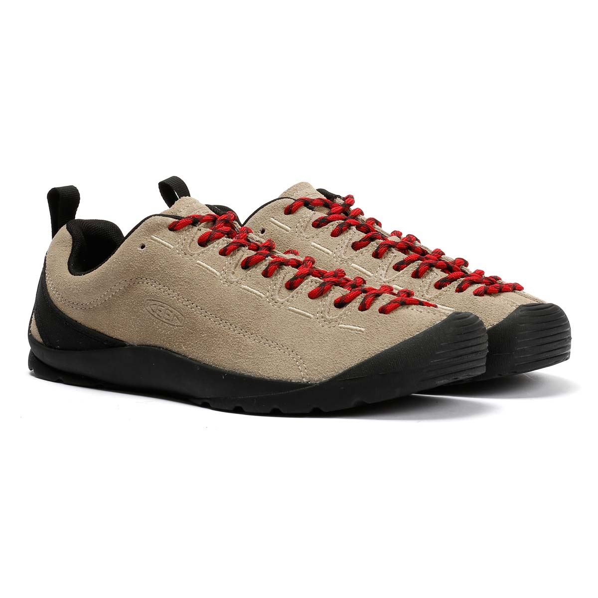 Keen Jasper Suede Men's Silver Mink Trainers