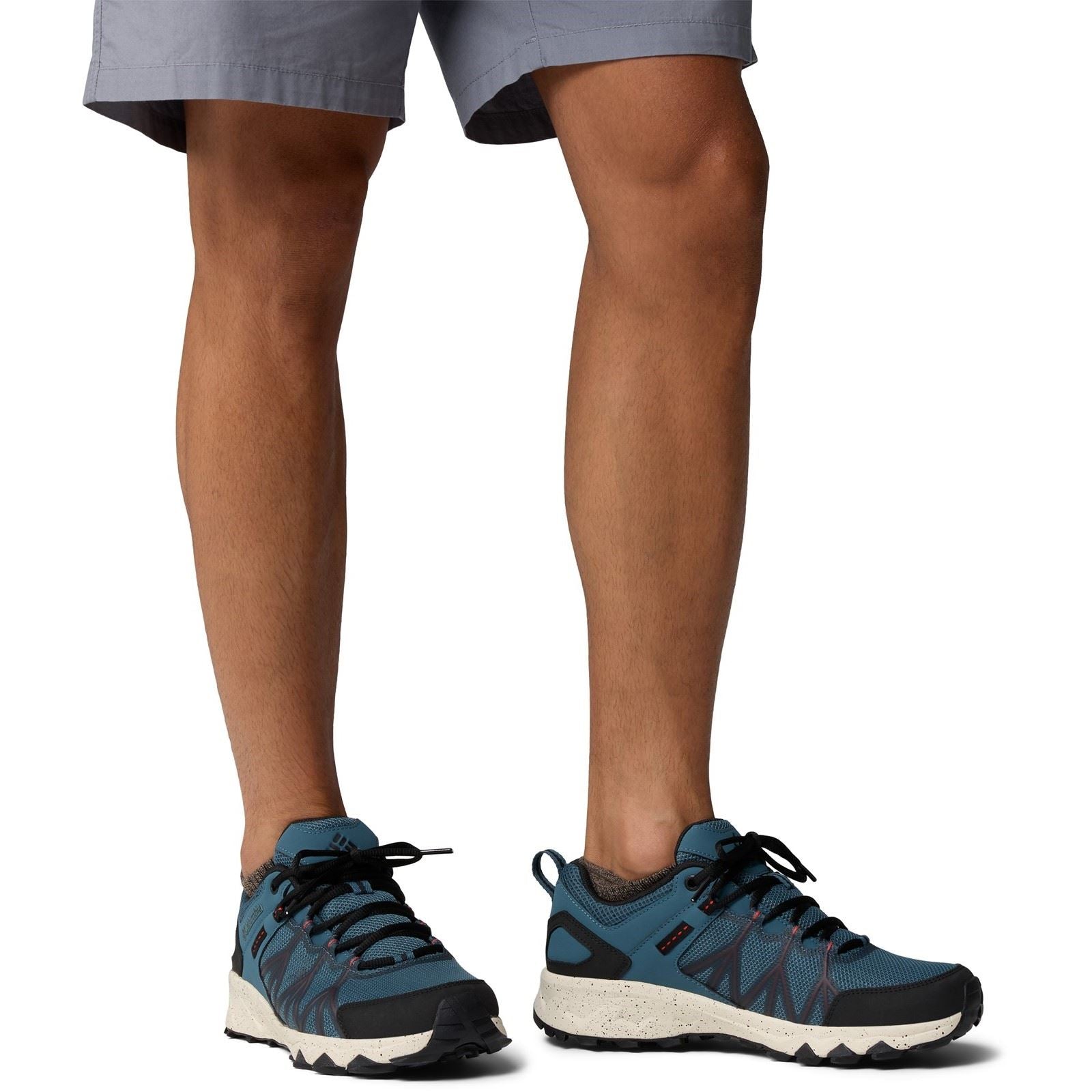 Columbia Peakfreak II Outdry Polyester Men's Everblue/Super Sonic Hiking Shoes