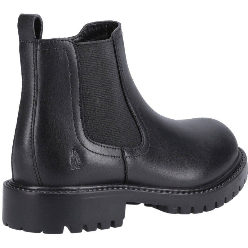 Hush Puppies Ariella Chelsea Leather Girls's Black Boots