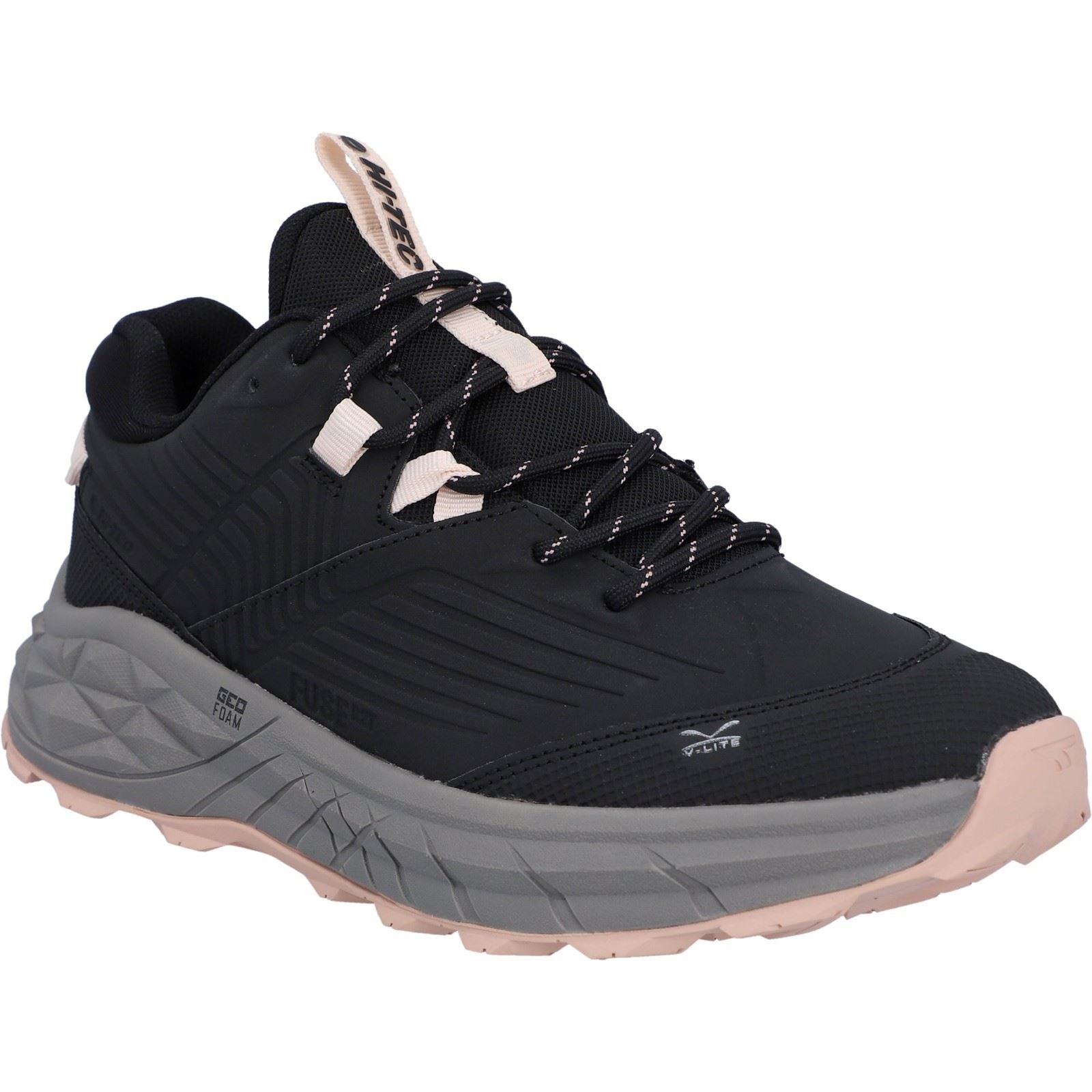 Hi-Tec Fuse Trek Synthetic Women's Black/Steeple Grey/Cameo Rose Trainers