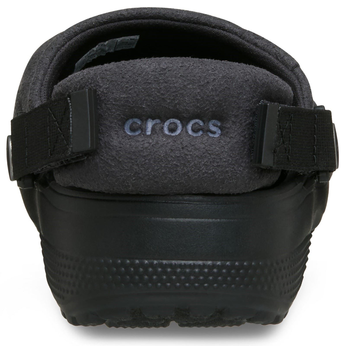 Crocs Classic Crafted Vegan Textile Blend Women's Black Clogs