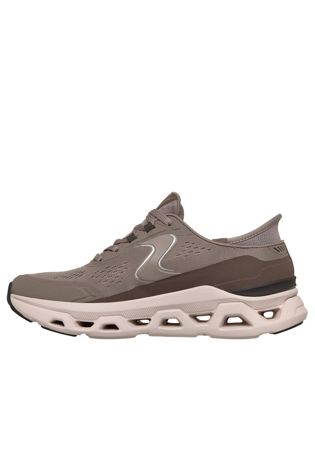 Skechers Slip-Ins Glide Step Altus Mesh Women's Khaki Trainers