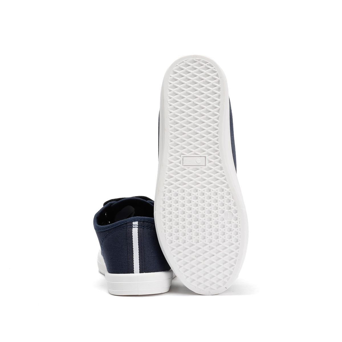 Penguin Junior Sparton Velcro Navy/Red Trainers