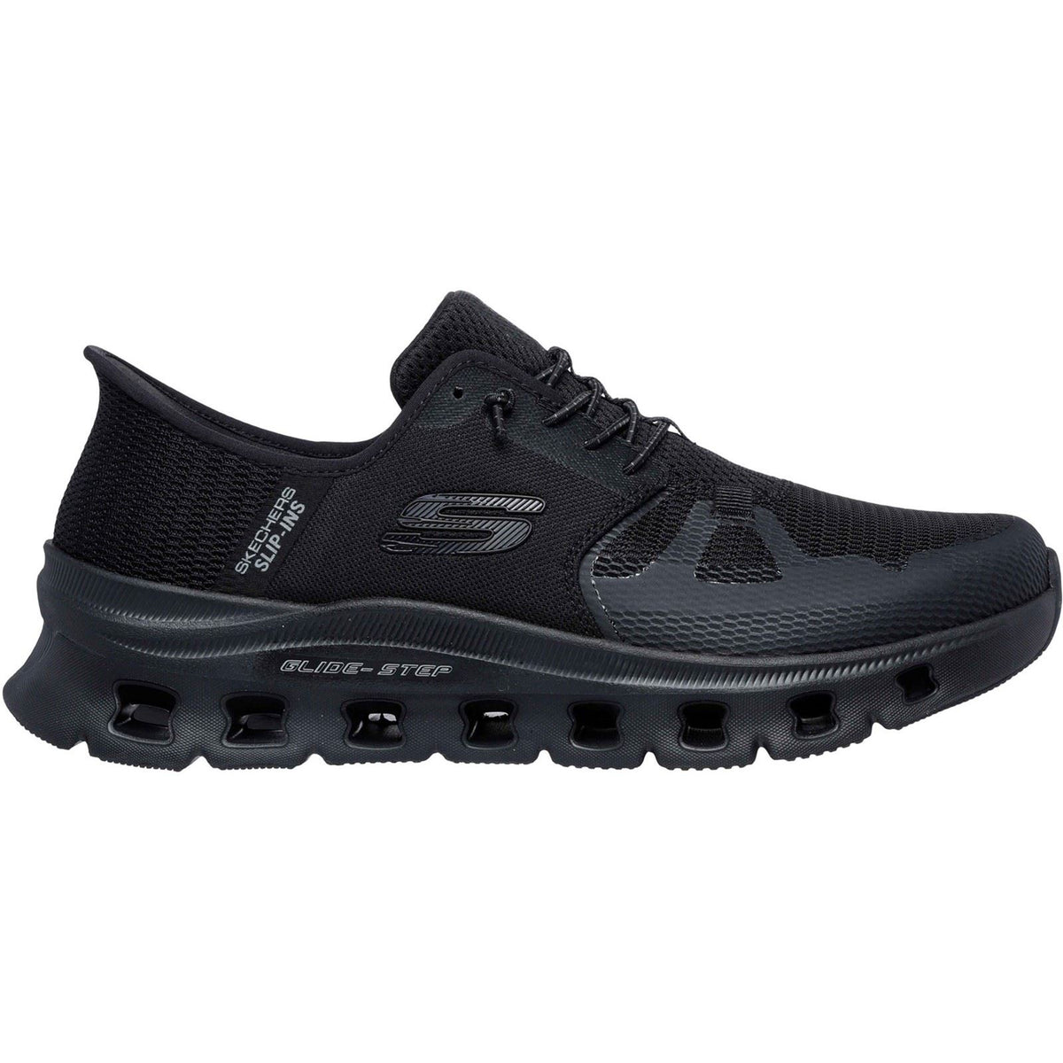 Skechers Glide-Step Pro Textile Men's Black Standard Trainers