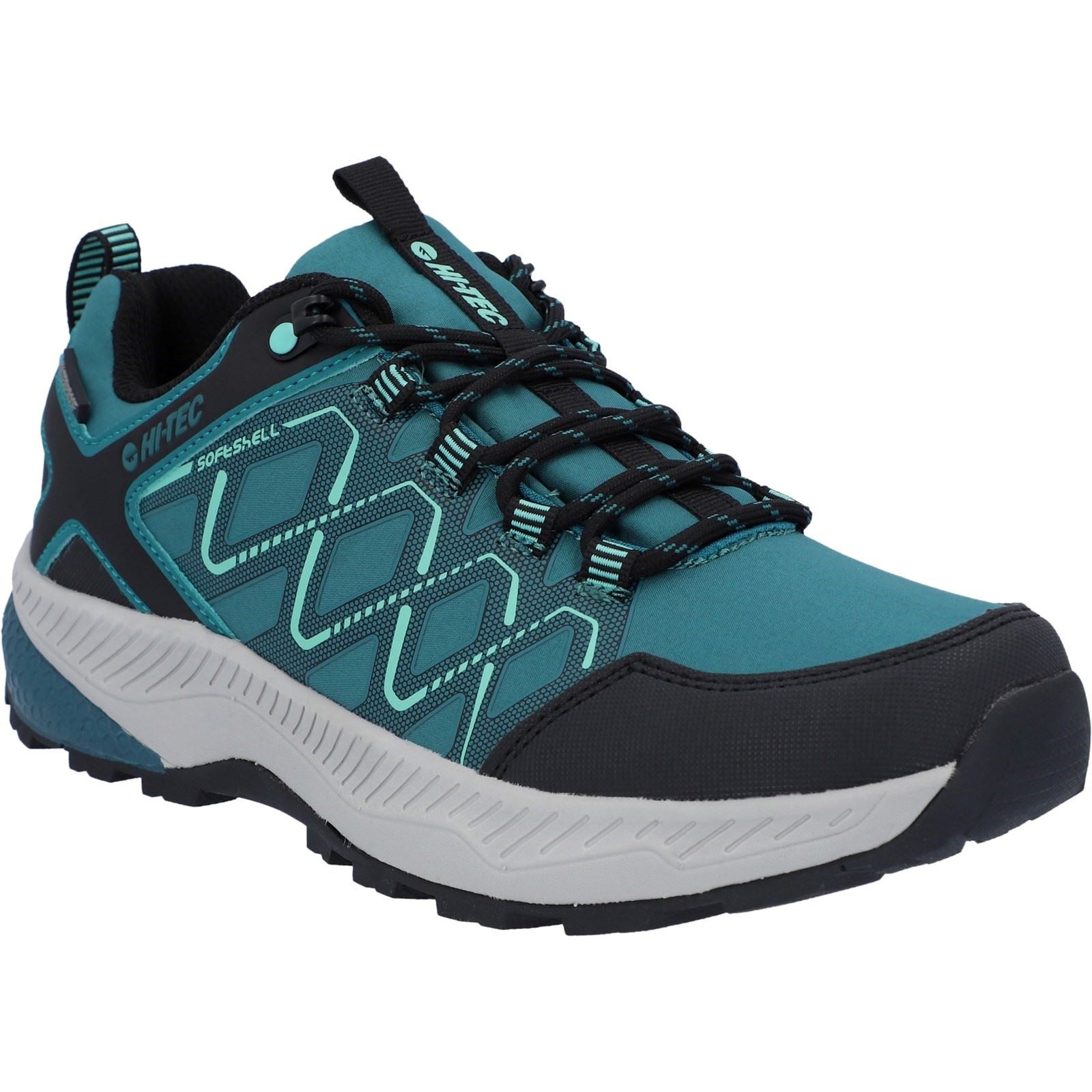 Hi-Tec Diamonde Low Polyester Women's Dragonfly/Black/Florida Keys Hiking Shoes