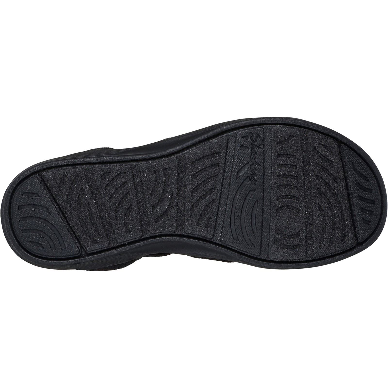 Skechers Arya - Cooling Off Polyester Women's Black Sandals