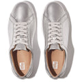 Fitflop Rally Sneakers Leather Women's Silver Trainers