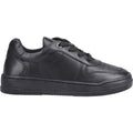 Hush Puppies Dougie Leather Boys's Black Trainers