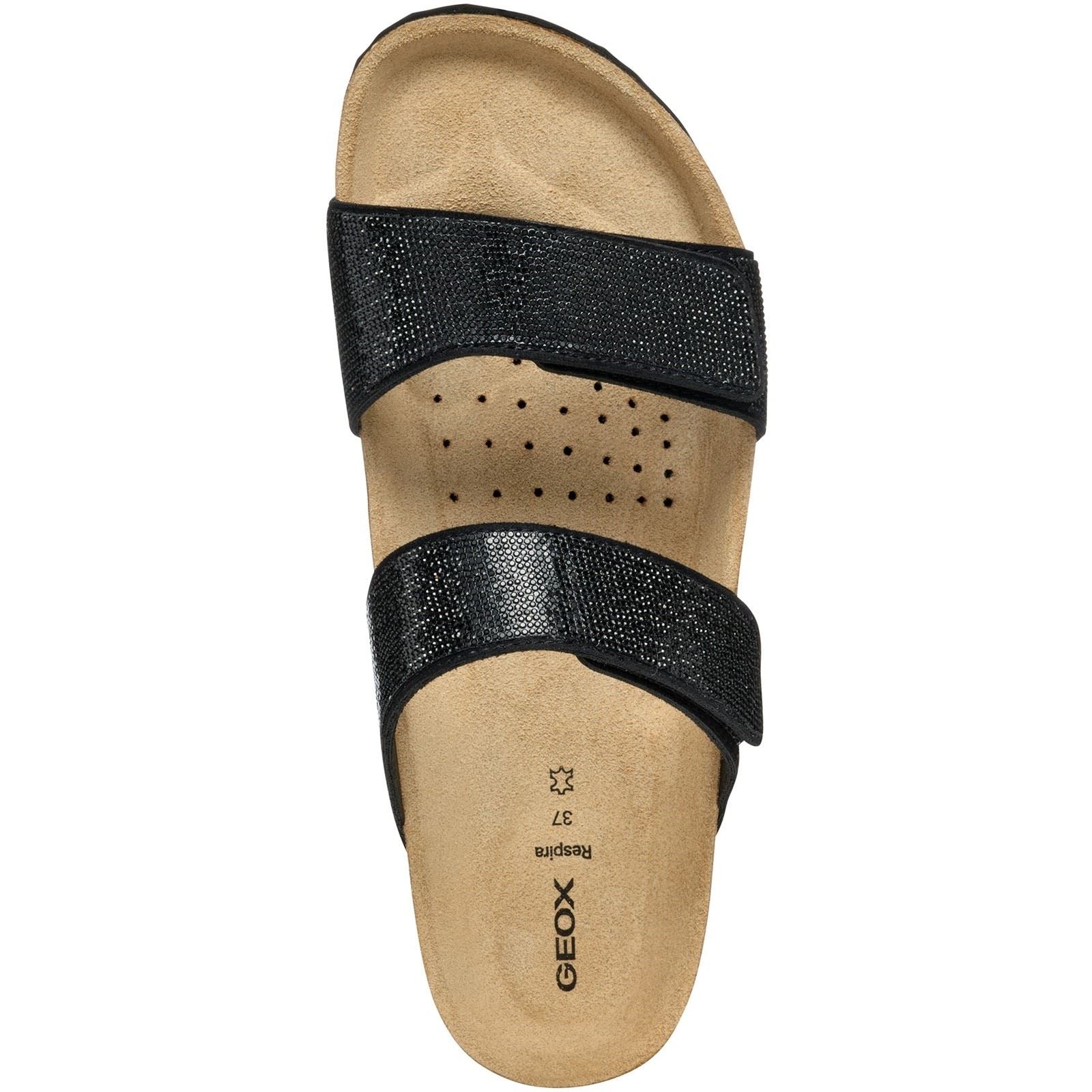 Geox D BRIONIA R Women's Black Sandals