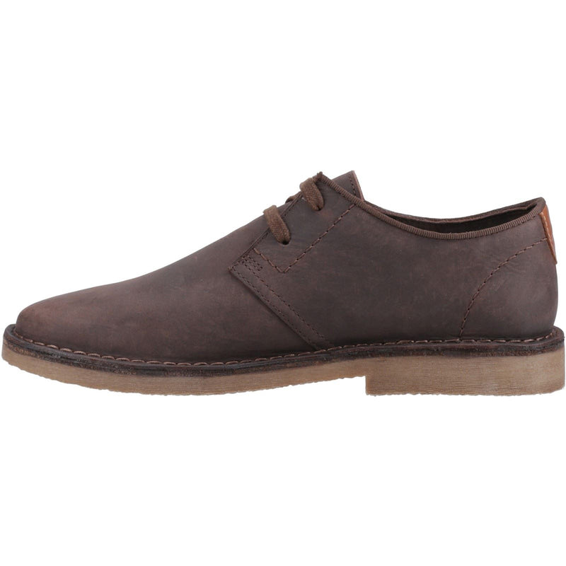 Hush Puppies Scout Leather Men's Waxy Brown Lace-Up Shoes