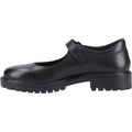 Hush Puppies Aurora Senior Leather Girls's Black Shoes