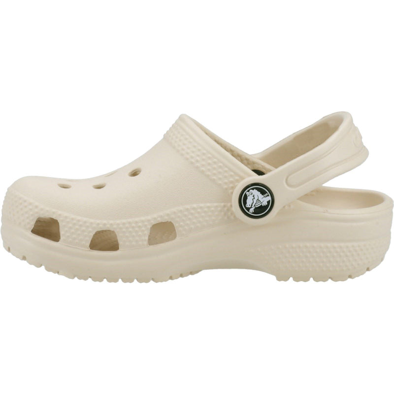 Crocs Kids' Classic Synthetic Bone Clogs