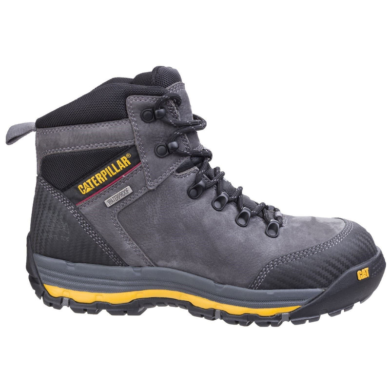 Caterpillar Munising Leather Dark Shadow Safety Boots