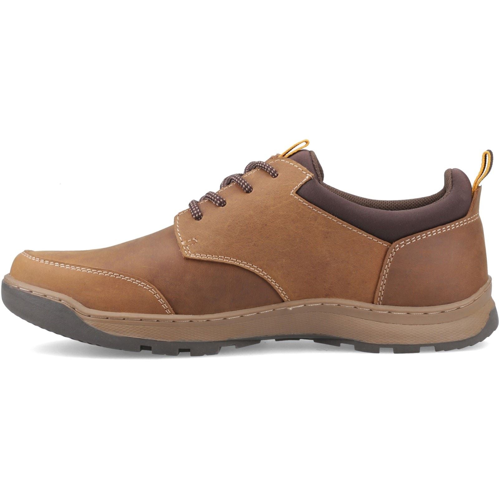 Hush Puppies THOM LACE UP Leather Men's Tan Standard Lace-Up Shoes