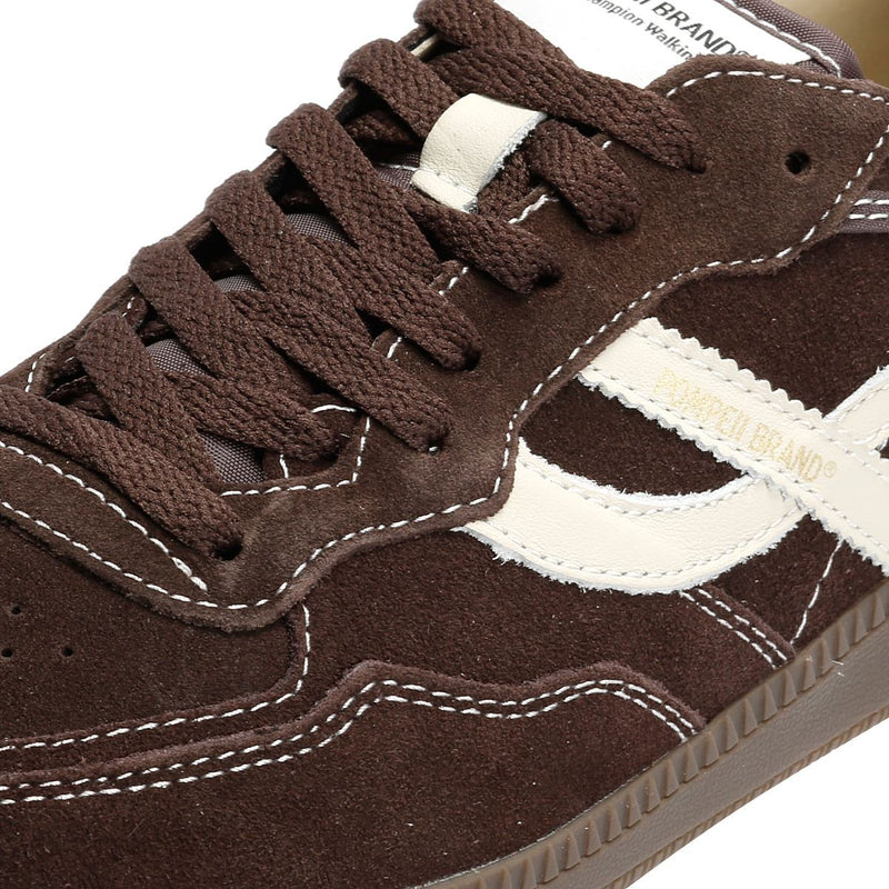 Pompeii Elan Sala Suede Men's Ecru/Biscuit Trainers