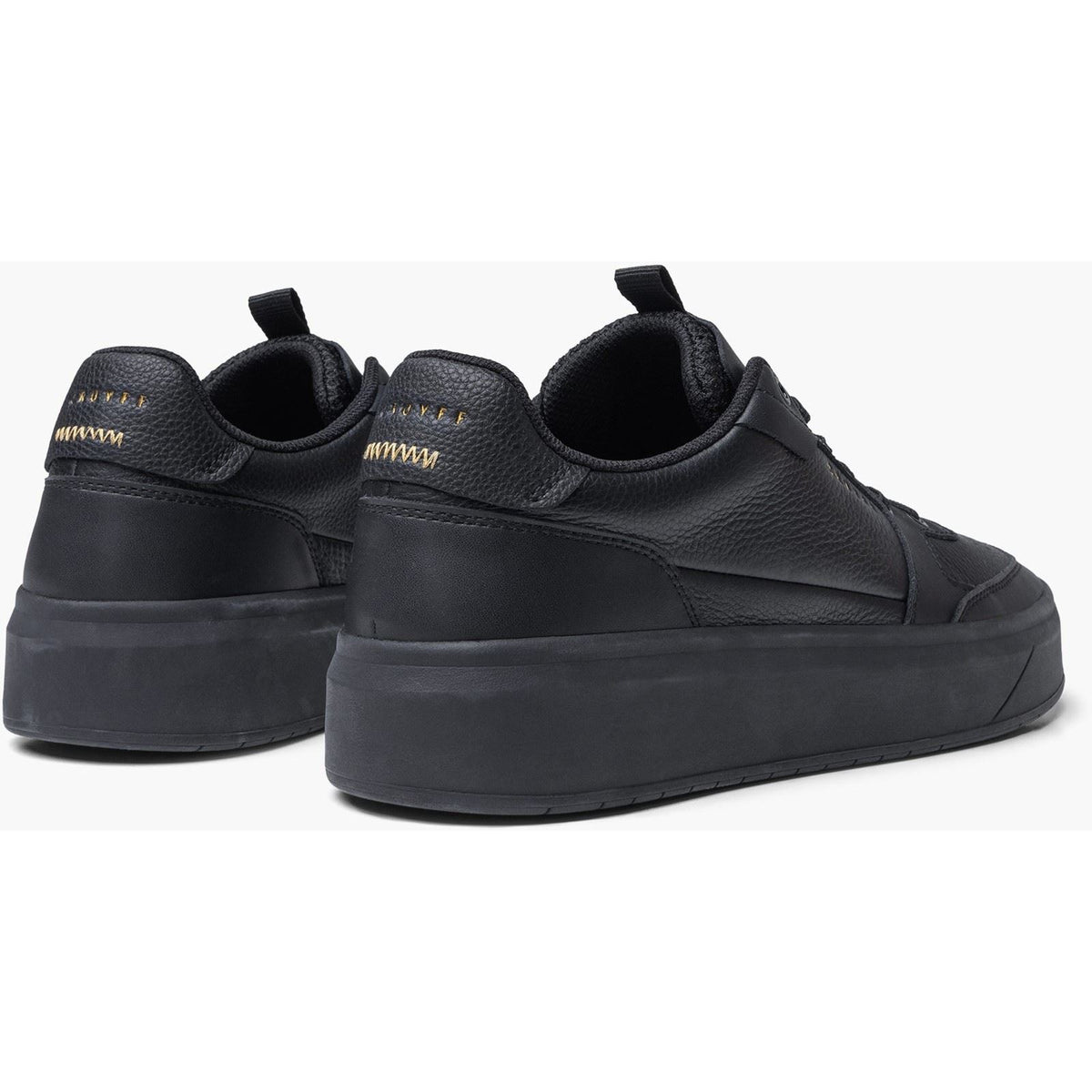 Cruyff Shoes Endorsed Pro Leather Men's Black Trainers