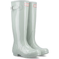 Hunter Original Tall Gloss Rubber Women's Sea Foam Wellington Boots