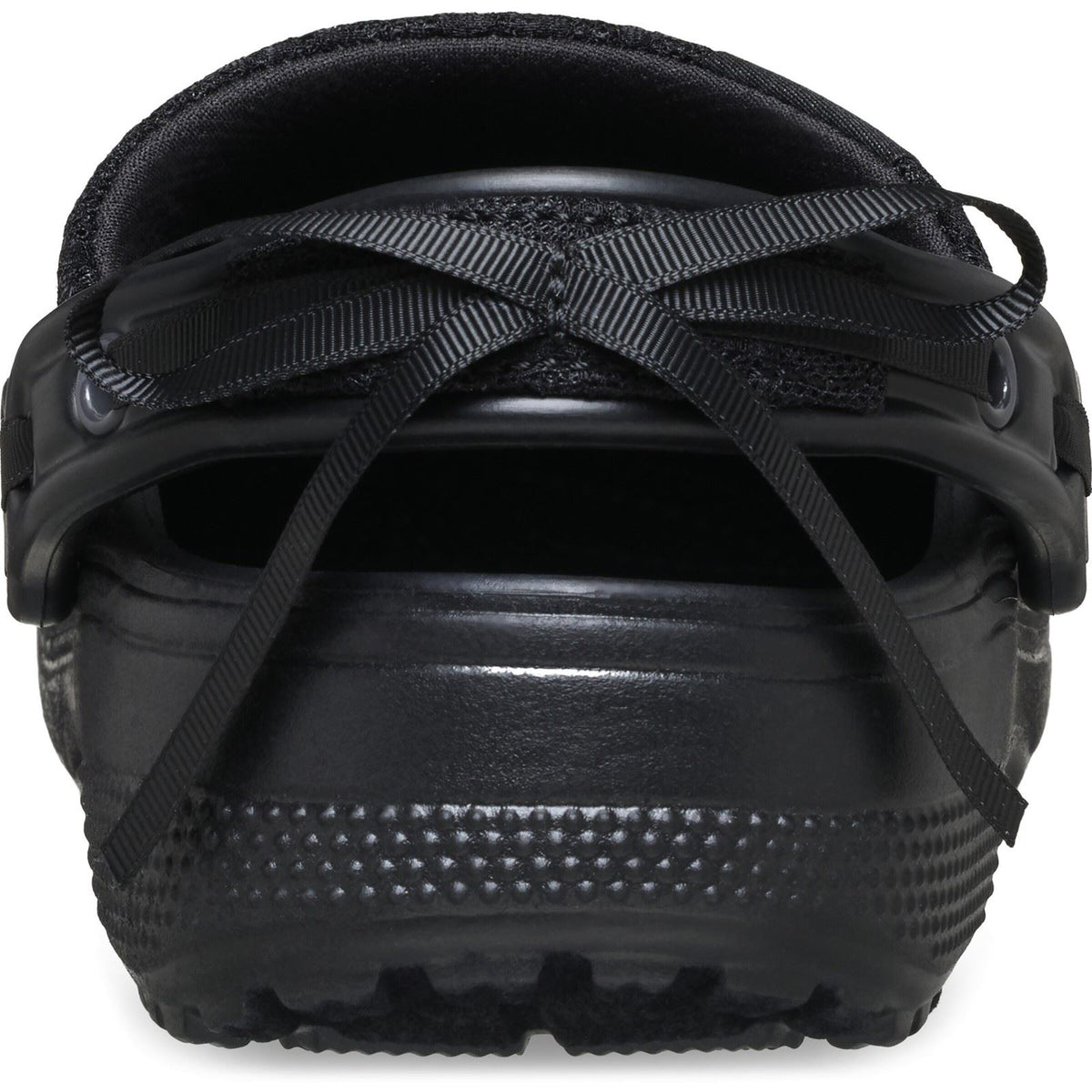 Crocs Crafted Lace Textile Blend Women's Black Clogs