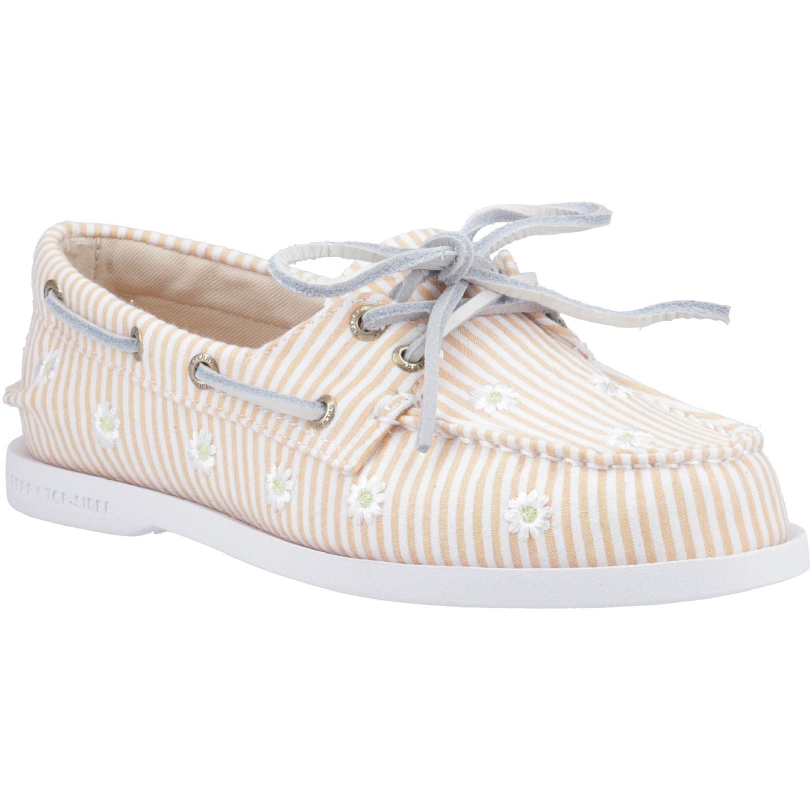 Sperry Authentic Original Textile Women's Seersucker Standard Boat Shoes