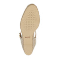 Geox D GELSA Textile Women's Light Sand Sandals