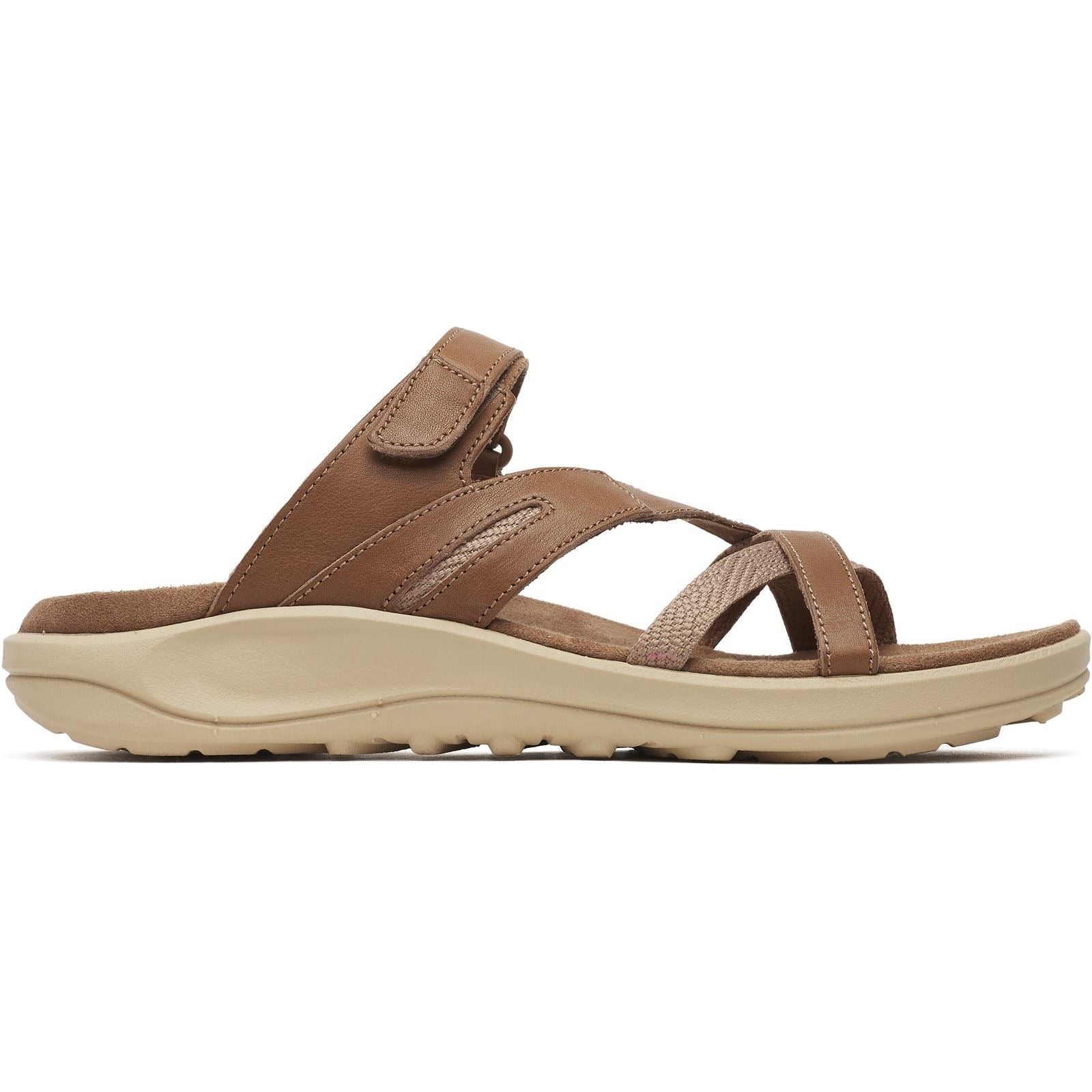 Merrell District 4 Leather Women's Mocha Sandals