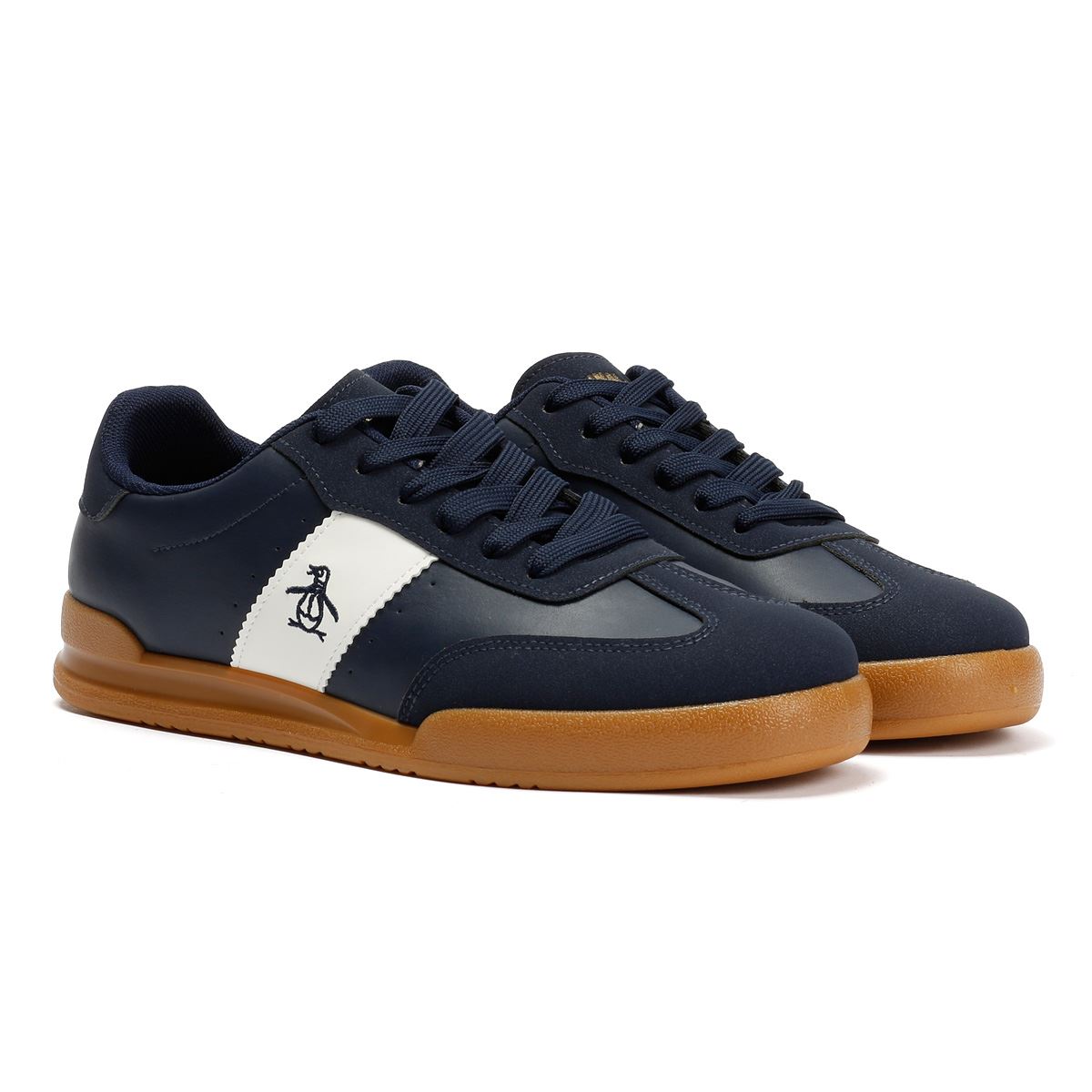 Penguin Giovanni Men's Navy Trainers