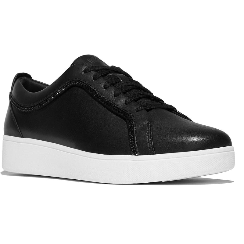 Fitflop Rally Leather Women's Black Trainers
