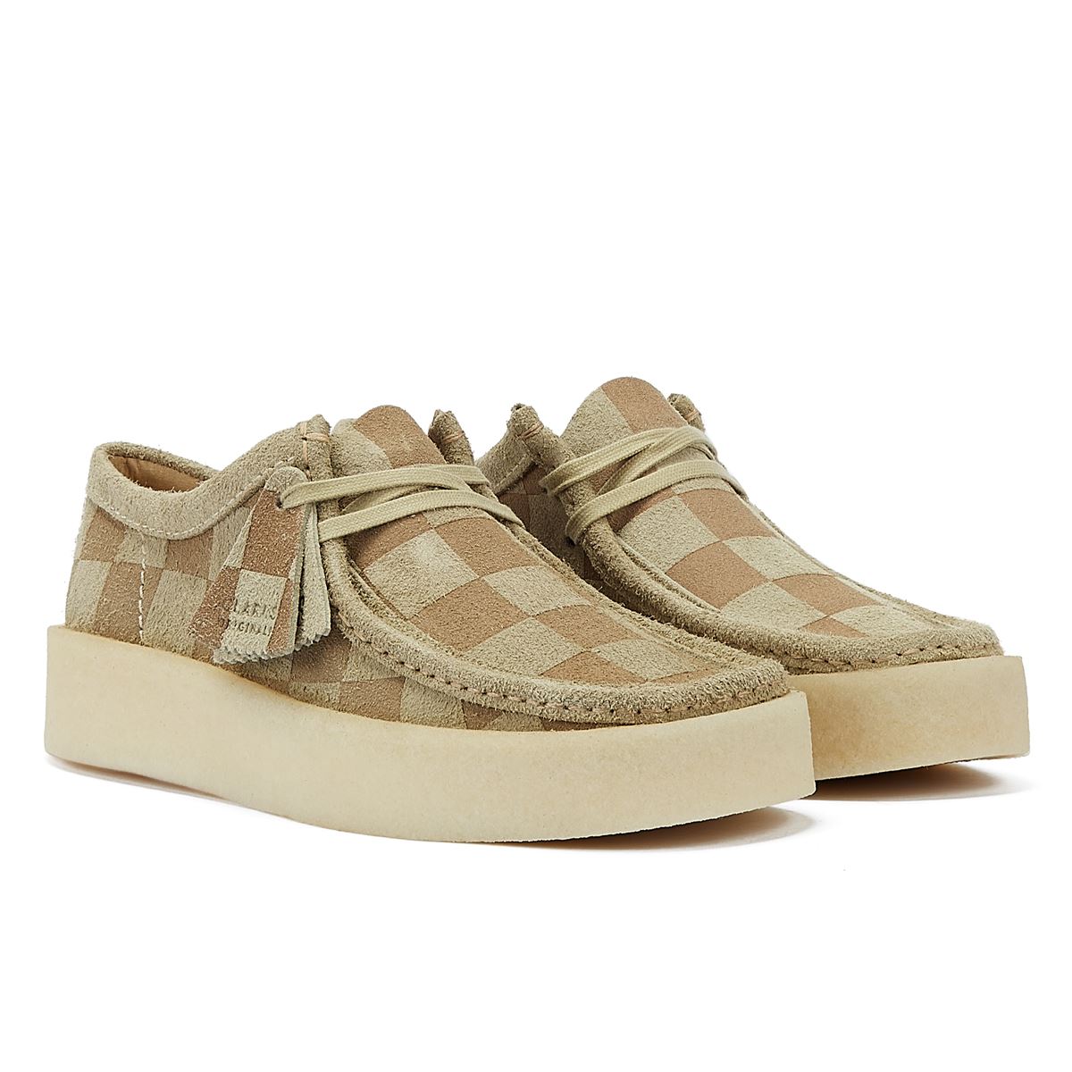 Clarks Originals Wallabee Cup Check Men's Maple Boots