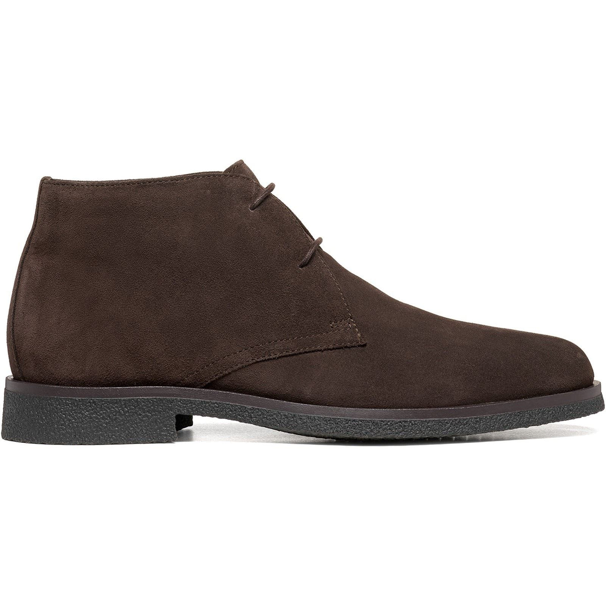 Geox U Claudio Leather Men's Chocolate/Brown Ankle Boots