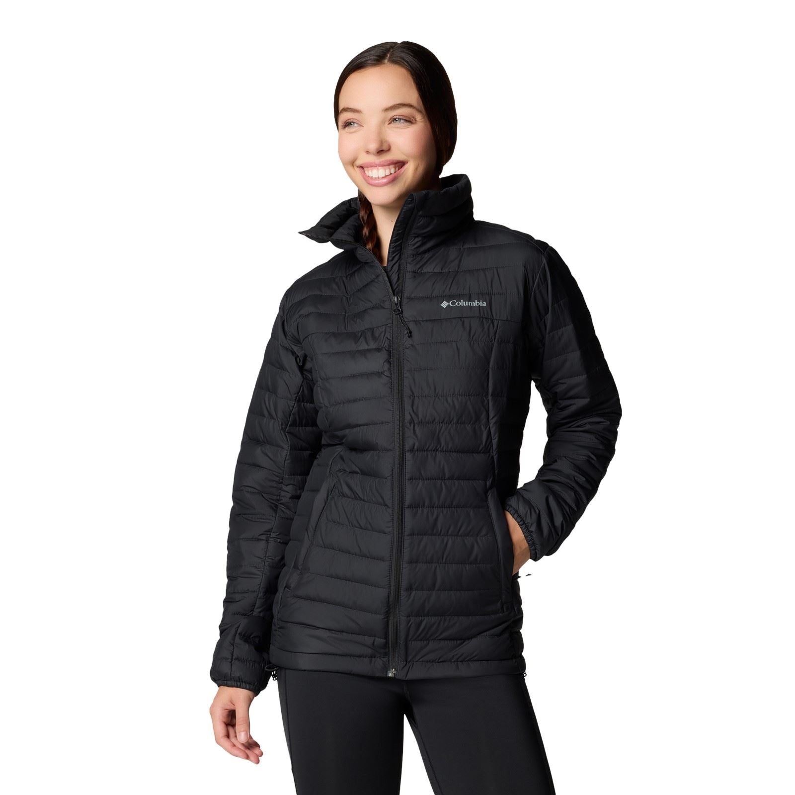 Columbia Silver Falls II Full Zip Jacket Women's Black Puffer Jackets