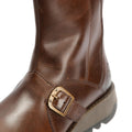 Fly London MES 2 Rug Leather Women's Dark Brown Boots