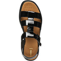 Geox D CAMALEI Synthetic Synthetic Women's Black Sandals