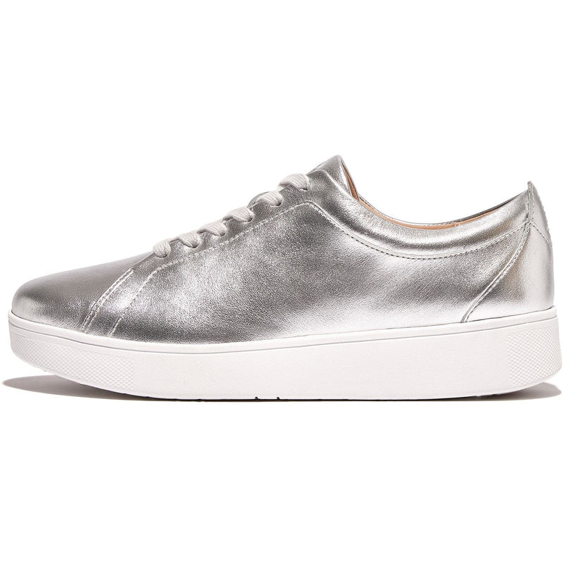 Fitflop Rally Sneakers Leather Women's Silver Trainers