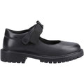 Hush Puppies Astrid Bow Leather Girls's Black Shoes
