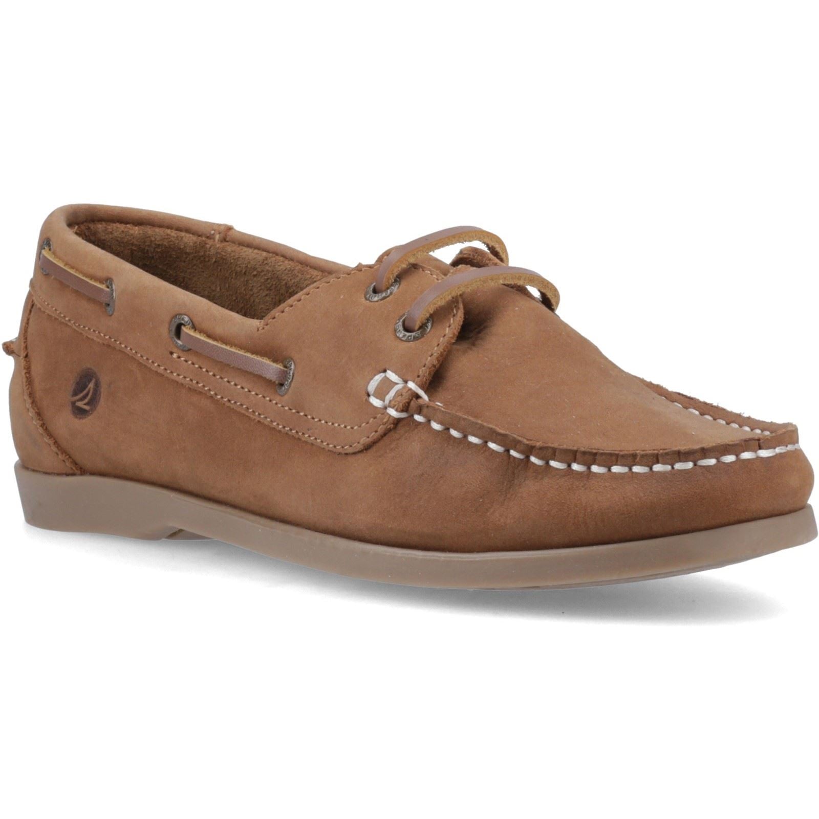 Sperry Balboa 2 Eye Nubuck Women's Tan Boat Shoes