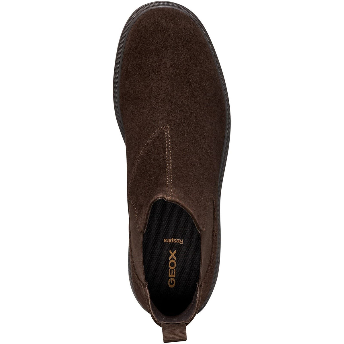 Geox U Andalo A - Suede Leather Men's Dark Chocolate Ankle Boots