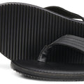 Jack & Jones Washton Leather Men's Anthracite Flip Flops