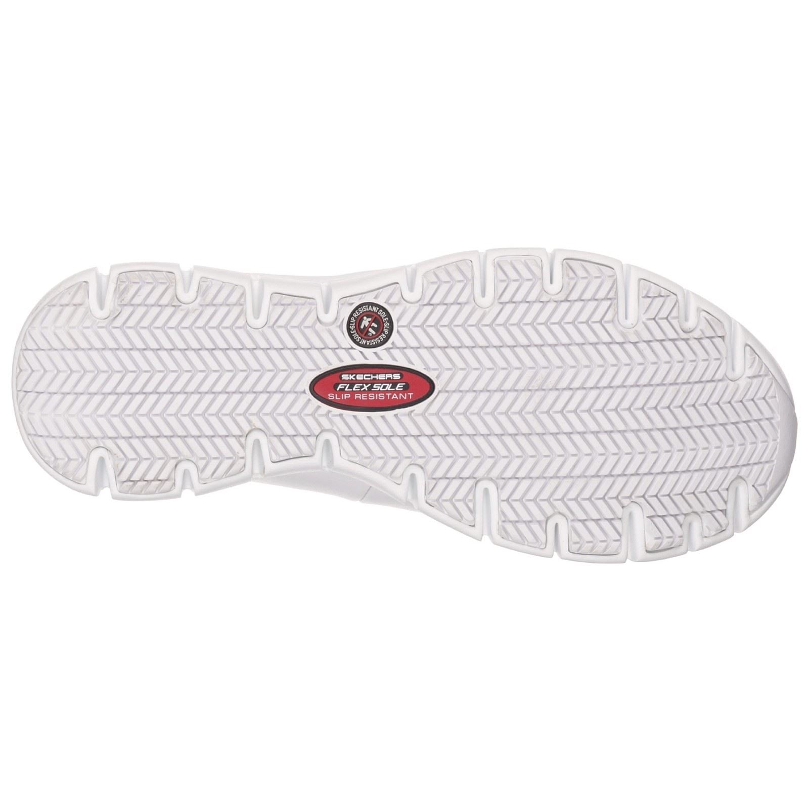 Skechers Workwear Sure Track Leather Women's White Trainers